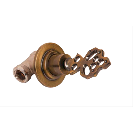 OSMANLI ANTİK ANKASTRE STOP VANA