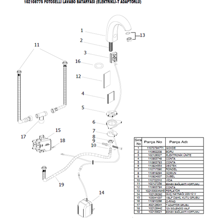 ECA 102126442 12V SELENOİD VALF