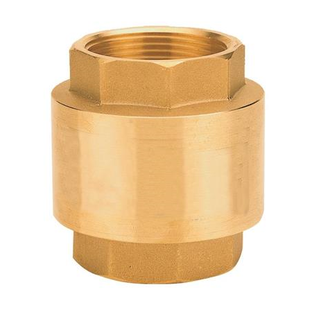 1 1/2" YAYLI DİK ÇEKVALF