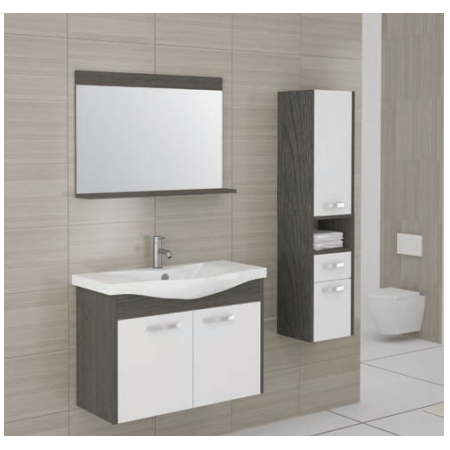 PETEK VİSTA 90 CM BANYO DOLABI