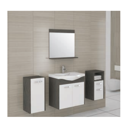 PETEK VİSTA 65 CM BANYO DOLABI