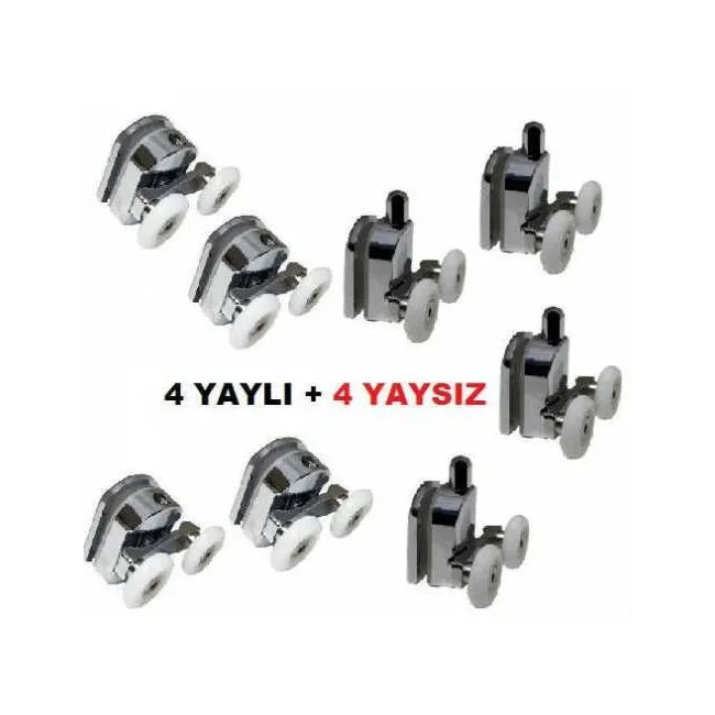 DUŞAKABİN TEKERLEĞİ DUŞAKABİN RULMANI 8 Lİ SET